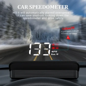  Avto Monitor Avto Zaslon Head Up Display Monitor GPS Navigacijski Sistem merilnik Hitrosti Opremo Monitor Avto Projektor Za Vse Avtomobile