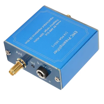  EMC EMI Signala Ojačevalnika Modul 50M‑4Ghz Širokopasovno Plug And Play DC 9‑15V Visok Dobiček INA Modul Za Komunikacijo Sistem