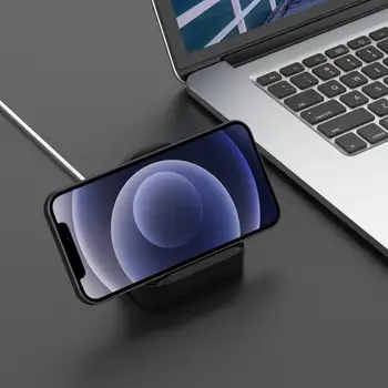  Polnilnik Vesa Eco-prijazen Trmast Silikona, Prenosna Košara za Apple-MagSafe