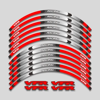  Za Honda VFR750 VFR800 VFR1200 F Motoristična Oprema Kolesa Nalepke Platišča Pnevmatike Nepremočljiva Odsevni Trak Dekorativne Nalepke